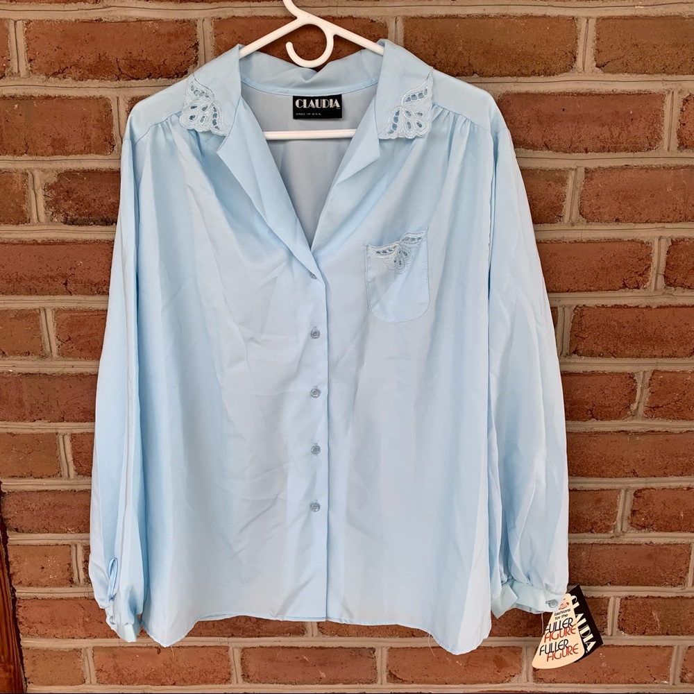 Vintage dressy blouse. Made in USA